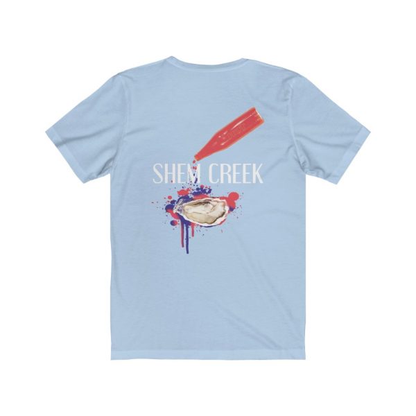 Oyster watercolor Unisex Jersey Short Sleeve Tee - Image 7