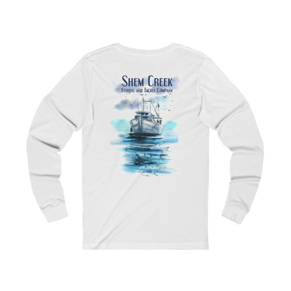 Shrimp Boat Unisex Jersey Long Sleeve Tee