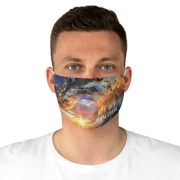 Wave Fabric Face Mask - Image 4